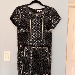 Parker Black Sequin dress